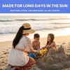 image:imageFunky Junque Paper Straw Sun Hat Packable Wide Brim Ponytail Hole  Lightweight paper sun hat with ponytail slot for the beach pool music festivals gardening amp boatingNatural