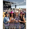 image:imageFunky Junque Rhinestone Cowboy Hat  Lightweight Sparkly Cowgirl Hat with Sun Protection Western Wear for WomenHot Pink Felt W Rhinestone String