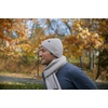 image:imageFunky Junque Scarf and Hat Set for Men and Women Ribbed Knit and Waffle Knit Warm AllSeason Winter AccessoriesRibbed Knit  Beige