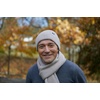 image:imageFunky Junque Scarf and Hat Set for Men and Women Ribbed Knit and Waffle Knit Warm AllSeason Winter AccessoriesRibbed Knit  Beige