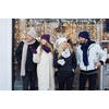 image:imageFunky Junque Scarf and Hat Set for Men and Women Ribbed Knit and Waffle Knit Warm AllSeason Winter AccessoriesRibbed Knit  Beige