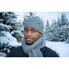 image:imageFunky Junque Scarf and Hat Set for Men and Women Ribbed Knit and Waffle Knit Warm AllSeason Winter AccessoriesRibbed Knit  Charcoal
