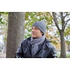 image:imageFunky Junque Scarf and Hat Set for Men and Women Ribbed Knit and Waffle Knit Warm AllSeason Winter AccessoriesRibbed Knit  Charcoal