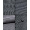 image:imageFunky Junque Scarf and Hat Set for Men and Women Ribbed Knit and Waffle Knit Warm AllSeason Winter AccessoriesRibbed Knit  Charcoal