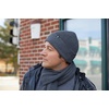 image:imageFunky Junque Scarf and Hat Set for Men and Women Ribbed Knit and Waffle Knit Warm AllSeason Winter AccessoriesWaffle Knit  Charcoal