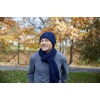 image:imageFunky Junque Scarf and Hat Set for Men and Women Ribbed Knit and Waffle Knit Warm AllSeason Winter AccessoriesWaffle Knit  Navy Blue
