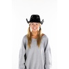 image:imageFunky Junque Sequin Cowgirl Hat for Women  Lightweight Sparkly Cowboy Hat with Sun Protection Concerts Festivals and Western for WomenBlack
