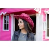 image:imageFunky Junque Sequin Cowgirl Hat for Women  Lightweight Sparkly Cowboy Hat with Sun Protection Concerts Festivals and Western for WomenHot Pink