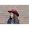 image:imageFunky Junque Sequin Cowgirl Hat for Women  Lightweight Sparkly Cowboy Hat with Sun Protection Concerts Festivals and Western for WomenMaroon Berry