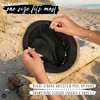 image:imageFunky Junque Short Brim Fedora Packable Sun Hat for Women  Adjustable Fedora sun hat with UPF 50 drawstring for vacations beaches festivals brunch amp garden partiesBlackNatural