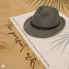 image:imageFunky Junque Short Brim Fedora Packable Sun Hat for Women  Adjustable Fedora sun hat with UPF 50 drawstring for vacations beaches festivals brunch amp garden partiesBlack Multi W Beaded Ropes
