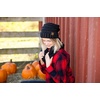 image:imageFunky Junque Slouchy Beanie amp Infinity Scarf Gift Set  Matching Winter Accessories Sets for Women Oversized Hat and ScarvesAn Onyx Black Tricolor Mix
