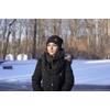 image:imageFunky Junque Slouchy Beanie amp Infinity Scarf Gift Set  Matching Winter Accessories Sets for Women Oversized Hat and ScarvesAn Onyx Black Tricolor Mix