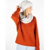 image:imageFunky Junque Slouchy Beanie amp Infinity Scarf Gift Set  Matching Winter Accessories Sets for Women Oversized Hat and ScarvesIvory Confetti