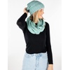 image:imageFunky Junque Slouchy Beanie amp Infinity Scarf Gift Set  Matching Winter Accessories Sets for Women Oversized Hat and ScarvesMint Confetti