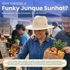 image:imageFunky Junque Sun Hats for Women Wide Brim Straw Panama Fedora Hat UPF 50 Packable Beach Hat for Summer amp VacationDouble Leather Rope Trim  Beige Mix