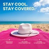 image:imageFunky Junque Sun Hats for Women Wide Brim Straw Panama Fedora Hat UPF 50 Packable Beach Hat for Summer amp VacationOpen Weave  White