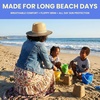 image:imageFunky Junque Sun Hats for Women Wide Brim UPF 50 Packable Fedora Beach Summer Travel HatFrayed Edge  Natural