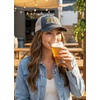 image:imageFunky Junque This is My Drinking Mesh Trucker Hat  Lightweight Cotton Cap with Sun Protection Golf Beach and Casual Casual Caps for WomenThis is My Drinking Hat  Beer