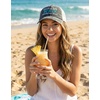 image:imageFunky Junque This is My Drinking Mesh Trucker Hat  Lightweight Cotton Cap with Sun Protection Golf Beach and Casual Casual Caps for WomenThis is My Drinking Hat  Beach