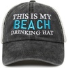 image:imageFunky Junque This is My Drinking Mesh Trucker Hat  Lightweight Cotton Cap with Sun Protection Golf Beach and Casual Casual Caps for WomenThis is My Drinking Hat  Beach