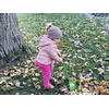 image:imageFunky Junque Toddler Girl Ponytail Beanie  Girls Winter Hat Messy Bun Pony Tail Beanies Ages 27 Warm Knit Cap Stretch Fit4 Tone Mix  a Yellow  Hot Pink  Turquoise  Pink
