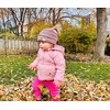 image:imageFunky Junque Toddler Girl Ponytail Beanie  Girls Winter Hat Messy Bun Pony Tail Beanies Ages 27 Warm Knit Cap Stretch Fit4 Tone Mix  a Yellow  Hot Pink  Turquoise  Pink