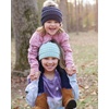 image:imageFunky Junque Toddler Girl Ponytail Beanie  Girls Winter Hat Messy Bun Pony Tail Beanies Ages 27 Warm Knit Cap Stretch FitCandy Pink