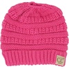 image:imageFunky Junque Toddler Girl Ponytail Beanie  Girls Winter Hat Messy Bun Pony Tail Beanies Ages 27 Warm Knit Cap Stretch FitCandy Pink