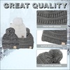 image:imageFunky Junque Toddler Pom Beanie  Kids Winter Hat for Ages 14 Baby Boy amp Girl Knit Beanies Warm Cozy Knit Snow Hats3 Pack  Grey  Ivory  31