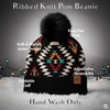 image:imageFunky Junque Toddler Pom Beanie  Kids Winter Hat for Ages 14 Baby Boy amp Girl Knit Beanies Warm Cozy Knit Snow HatsAztec  Black
