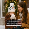 image:imageFunky Junque Toddler Pom Beanie  Kids Winter Hat for Ages 14 Baby Boy amp Girl Knit Beanies Warm Cozy Knit Snow HatsAztec  White