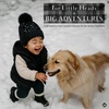 image:imageFunky Junque Toddler Pom Beanie  Kids Winter Hat for Ages 14 Baby Boy amp Girl Knit Beanies Warm Cozy Knit Snow HatsBlack  Sequin W Faux Fur Pom