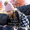 image:imageFunky Junque Toddler Pom Beanie  Kids Winter Hat for Ages 14 Baby Boy amp Girl Knit Beanies Warm Cozy Knit Snow HatsConfetti  Pale Pink