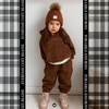 image:imageFunky Junque Toddler Pom Beanie  Kids Winter Hat for Ages 14 Baby Boy amp Girl Knit Beanies Warm Cozy Knit Snow HatsDiagonal Stripes Faux Fur Pom WPatch Brick