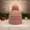 image:imageFunky Junque Toddler Pom Beanie  Kids Winter Hat for Ages 14 Baby Boy amp Girl Knit Beanies Warm Cozy Knit Snow HatsIndi Pink