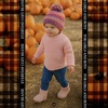 image:imageFunky Junque Toddler Pom Beanie  Kids Winter Hat for Ages 14 Baby Boy amp Girl Knit Beanies Warm Cozy Knit Snow HatsMulti Rose Mix
