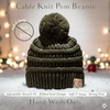image:imageFunky Junque Toddler Pom Beanie  Kids Winter Hat for Ages 14 Baby Boy amp Girl Knit Beanies Warm Cozy Knit Snow HatsNew Olive