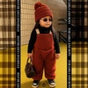 image:imageFunky Junque Toddler Pom Beanie  Kids Winter Hat for Ages 14 Baby Boy amp Girl Knit Beanies Warm Cozy Knit Snow HatsRust