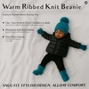 image:imageFunky Junque Toddler Pom Beanie  Kids Winter Hat for Ages 14 Baby Boy amp Girl Knit Beanies Warm Cozy Knit Snow HatsTeal