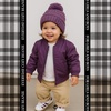 image:imageFunky Junque Toddler Pom Beanie  Kids Winter Hat for Ages 14 Baby Boy amp Girl Knit Beanies Warm Cozy Knit Snow HatsViolet