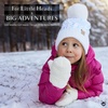 image:imageFunky Junque Toddler Pom Beanie  Kids Winter Hat for Ages 14 Baby Boy amp Girl Knit Beanies Warm Cozy Knit Snow HatsWhite  Sequin W Faux Fur Pom