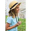 image:imageFunky Junque Toddler Sun Hat for Girls  Kids Beach Hat with Embroidered Cursive Floppy Adjustable StrawNatural  Always on Vacay