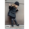 image:imageFunky Junque Toddler Winter Hat Ages 14 Soft Knit Beanie for Boys amp Girls Cozy Warm Kids Beanies for Cold Weather2 Pack  Black  Rainbow Mix 11
