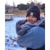 image:imageFunky Junque Toddler Winter Hat Ages 14 Soft Knit Beanie for Boys amp Girls Cozy Warm Kids Beanies for Cold Weather4 Tone Mix  Black  Purple  Orange  Teal