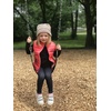 image:imageFunky Junque Toddler Winter Hat Ages 14 Soft Knit Beanie for Boys amp Girls Cozy Warm Kids Beanies for Cold Weather4 Tone Variegated Mix Yellow  Hot Pink turquoise  Pink