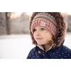 image:imageFunky Junque Toddler Winter Hat Ages 14 Soft Knit Beanie for Boys amp Girls Cozy Warm Kids Beanies for Cold Weather4 Tone Variegated Mix Yellow  Hot Pink turquoise  Pink