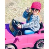 image:imageFunky Junque Toddler Winter Hat Ages 14 Soft Knit Beanie for Boys amp Girls Cozy Warm Kids Beanies for Cold WeatherCandy Pink