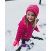 image:imageFunky Junque Toddler Winter Hat Ages 14 Soft Knit Beanie for Boys amp Girls Cozy Warm Kids Beanies for Cold WeatherCandy Pink