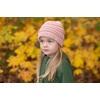 image:imageFunky Junque Toddler Winter Hat Ages 14 Soft Knit Beanie for Boys amp Girls Cozy Warm Kids Beanies for Cold WeatherDark Rose